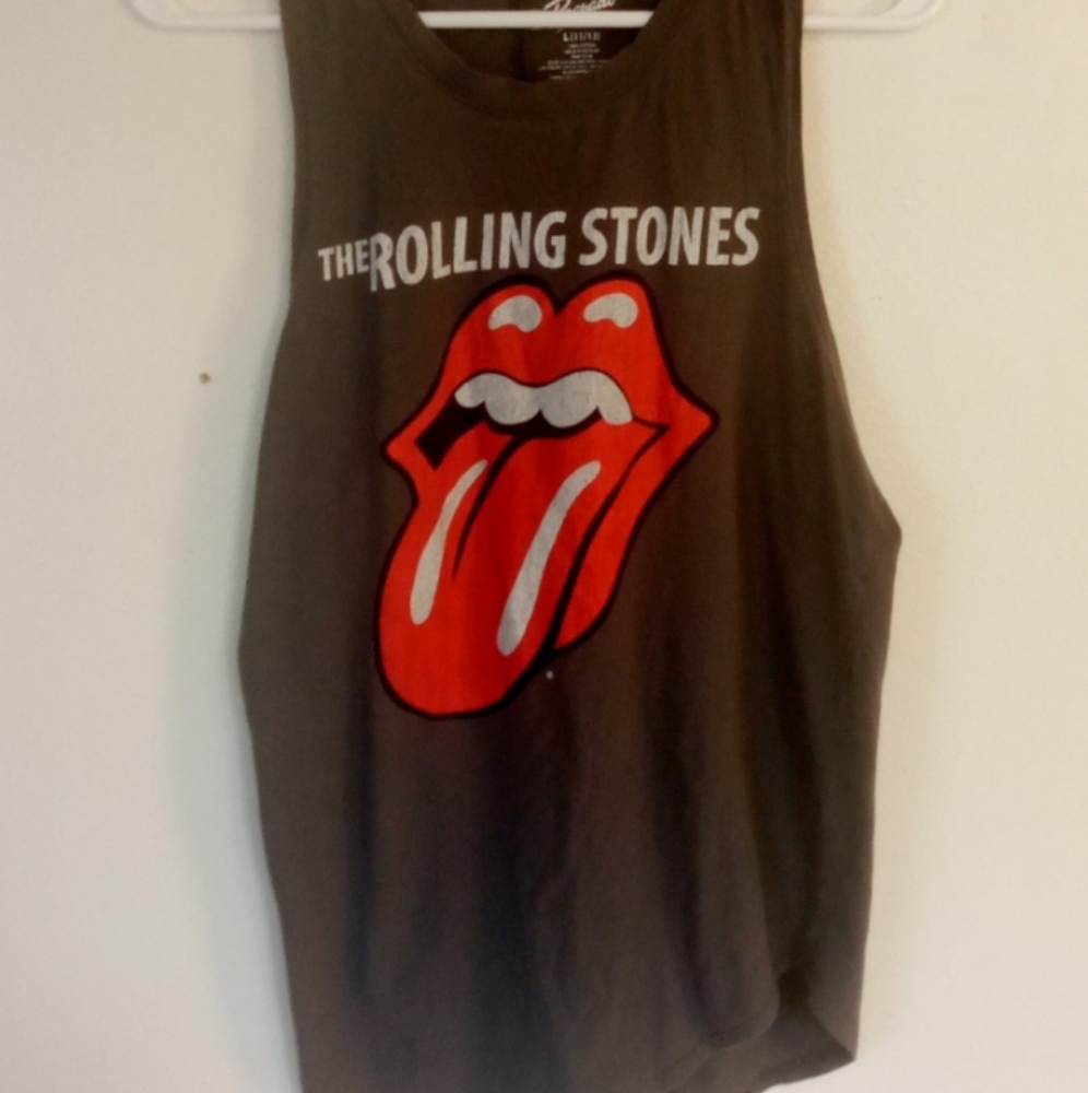 Rolling stones racer back tank